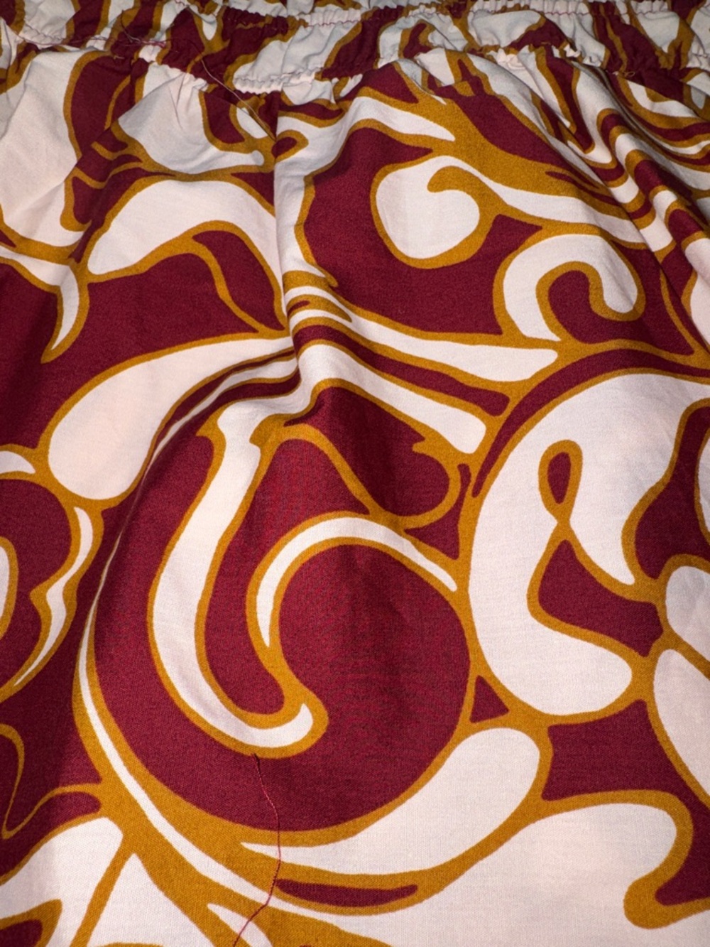 NWT! Anthropologie Somerset maxi dress in burgandy. Size small - Picture 7 of 8